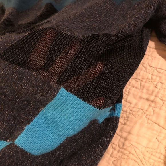 CASHMERE Phillip Lim multi material knit cashmere sweater - Picture 7 of 15